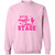 daughter stage Crewneck Pullover Sweatshirt
