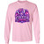 LDC Amythyst Cheer Mom 1 Gildan LS T-Shirt 5.3 oz.