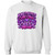 LDC Amythyst Cheer Mom Gildan Crewneck Pullover Sweatshirt