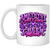 LDC Amythyst Cheer Mom 11oz White Mug