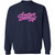 LDC Amethyst Cheer Life! Gildan Crewneck Pullover Sweatshirt