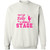 sister stage Crewneck Pullover Sweatshirt