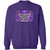 LCD Diamond Nation Cheer Mom Gildan Crewneck Pullover Sweatshirt