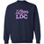 LDC Diamond Nation I Cheer at LDC Gildan Crewneck Pullover Sweatshirt