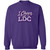 LDC Diamond Nation I Cheer at LDC Gildan Crewneck Pullover Sweatshirt