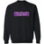 LDC Glitz Elite Cheer Mom 1 Gildan Crewneck Pullover Sweatshirt