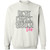 Best Dance Sister Ever Crewneck Pullover Sweatshirt
