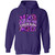 LDC Glitterbugs Cheer Mom 1 Gildan Pullover Hoodie