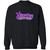 LDC Glitterbugs Cheer Mom Gildan Crewneck Pullover Sweatshirt