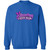 LDC Glitterbugs Cheer Mom Gildan Crewneck Pullover Sweatshirt