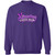 LDC Glitterbugs Cheer Mom Gildan Crewneck Pullover Sweatshirt