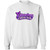 LDC Glitterbugs Cheer Dad Gildan Crewneck Pullover Sweatshirt