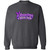 LDC Glitterbugs Cheer Dad Gildan Crewneck Pullover Sweatshirt