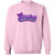 LDC Glitterbugs Cheer Coach Gildan Crewneck Pullover Sweatshirt