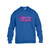 LDC Glitterbugs Cheer Life! Gildan Kids Heavy Blend Fleece Crew