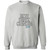 Best Dance Grandpa Ever Crewneck Pullover Sweatshirt