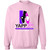 YAPP361 Personalized Gildan Crewneck Pullover Sweatshirt