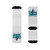 Rising Talents Dance Studio Socks — Custom Sublimation Crew Socks