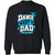 West U Dance Dad 1 Gildan Crewneck Pullover Sweatshirt