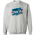 West U Dancer 1 Gildan Crewneck Pullover Sweatshirt