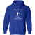 White Logo A Time to Dance Studios Dance Dad Gildan Pullover Hoodie