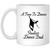 Black Logo A Time to Dance Studios Dance Dad 11oz White Mug