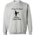 Black Logo A Time to Dance Studios Dance Mom Gildan Crewneck Pullover Sweatshirt