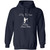 White Logo A Time to Dance Studios Dance Mom Gildan Pullover Hoodie