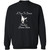 White Logo A Time to Dance Studios Dance Mom Gildan Crewneck Pullover Sweatshirt
