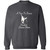 White Logo A Time to Dance Studios Dance Mom Gildan Crewneck Pullover Sweatshirt