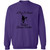 Black Logo A Time to Dance Studios Dance Teacher Gildan Crewneck Pullover Sweatshirt