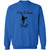 Black Logo A Time to Dance Studios Staff Gildan Crewneck Pullover Sweatshirt
