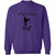 Black Logo A Time to Dance Studios Staff Gildan Crewneck Pullover Sweatshirt