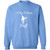White Logo A Time to Dance Studios Staff Gildan Crewneck Pullover Sweatshirt