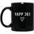 YAPP 361 Parents Design 5 11oz Black Mug