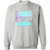 Unity Dance Space Dance Dad Gildan Crewneck Pullover Sweatshirt