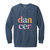 Dancer Garment-Dyed Adult Crewneck Sweatshirt