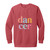Dancer Garment-Dyed Adult Crewneck Sweatshirt