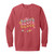 Dance, Dance, Dance Garment-Dyed Adult Crewneck Sweatshirt
