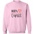 Born To Dance Heart Crewneck Pullover Sweatshirt