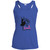 time to dance Ladies Performance Racerback Tank