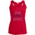 Love To Dance purple Ladies Performance Racerback Tank