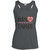 Born To Dance Heart Ladies Performance Racerback Tank