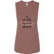 Why Walk When You Can Dance Ladies' Flowy Muscle Tank