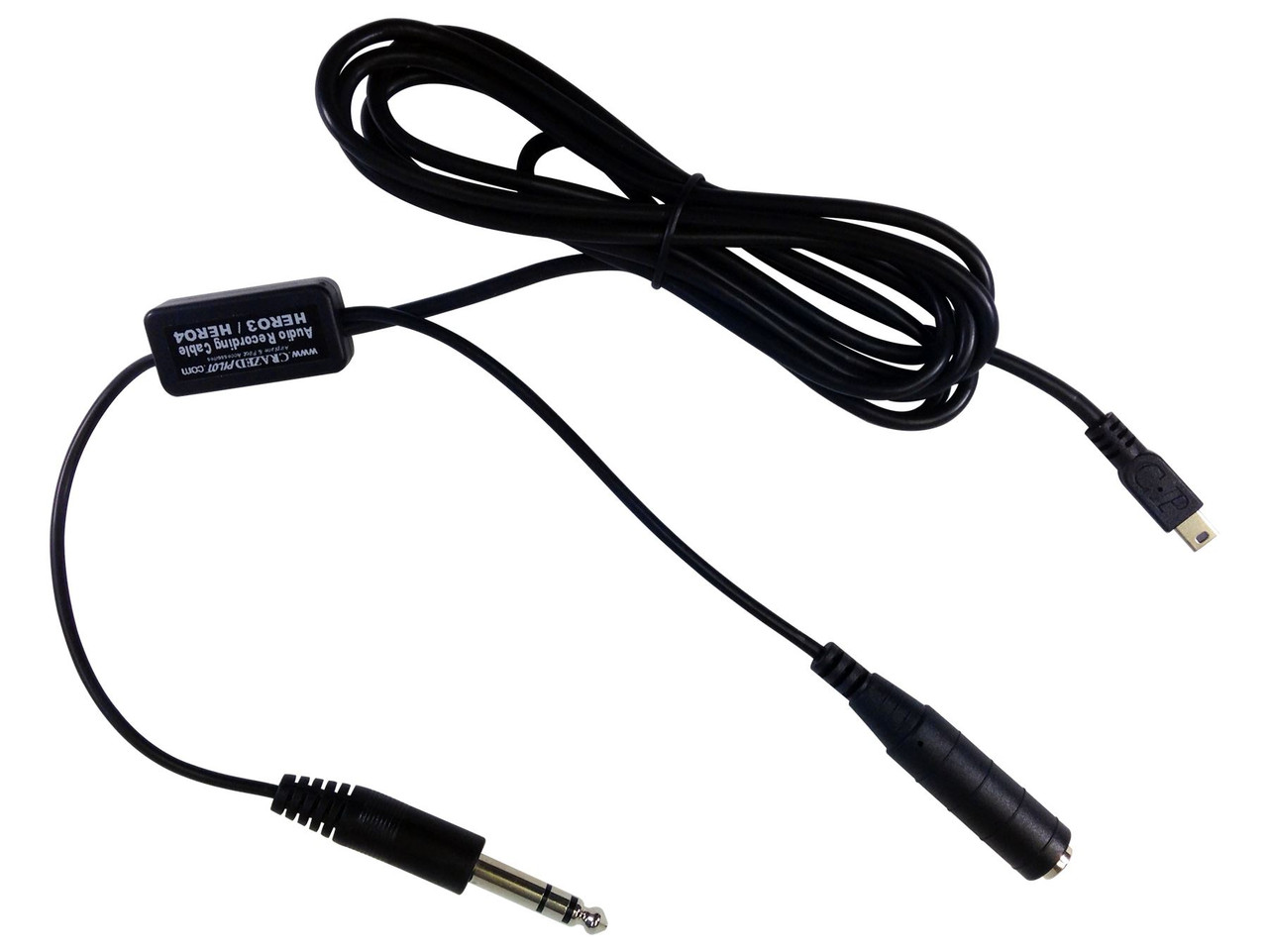 Airplane Cockpit Recording Cable For GoPro HERO3 & HERO4