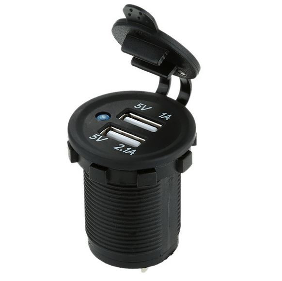 USB Panel Power Adapter for Aircraft 8-30V input - CRAZEDpilot.com