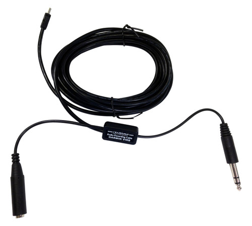 Audio Recording Cable for GARMIN VIRB, VIRB Ultra, and VIRB Elite Cameras