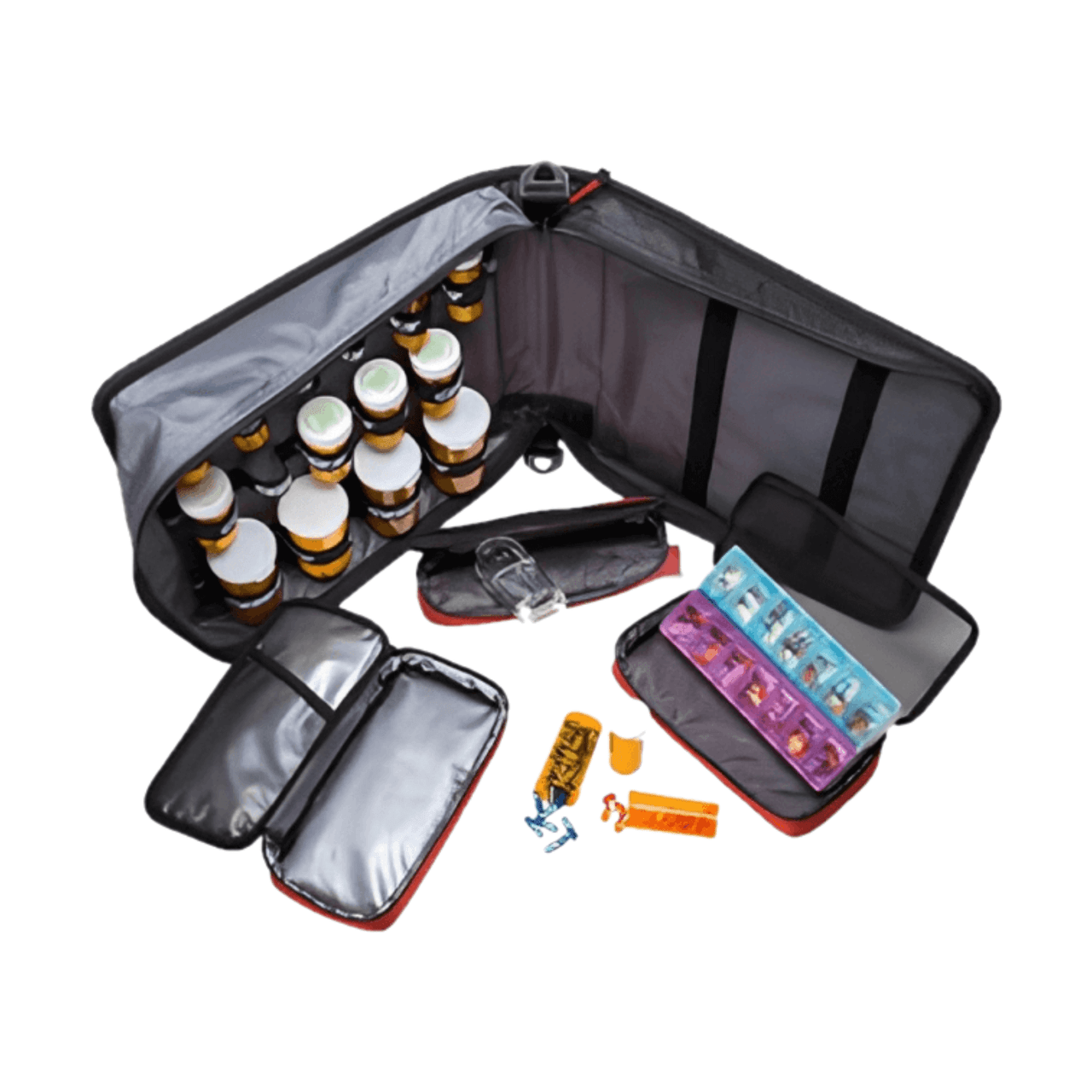Medicine Supply Organizer with Insulin Cooler - Med Manager