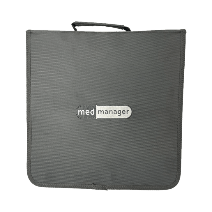 Med Manager Economy Medicine Organizer and Pill Case (Front View)