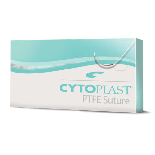 Cytoplast Non-Absorbable PTFE Suture, 13mm 1/2 Circle Round-Bodied